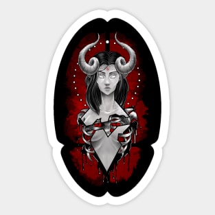 demon girl Sticker